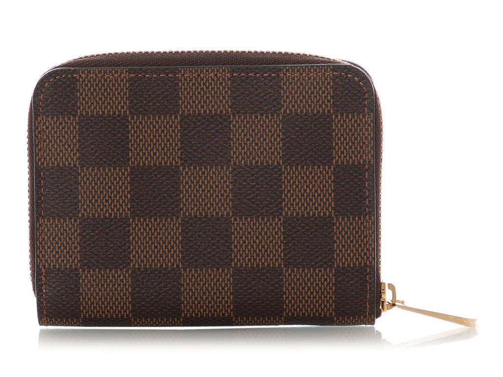Louis Vuitton 2023 Damier Ebène Christmas Animation Zippy Coin Purse