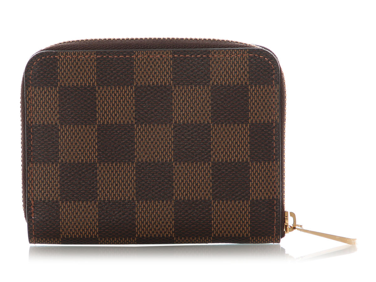Louis Vuitton 2023 Damier Ebène Christmas Animation Zippy Coin Purse