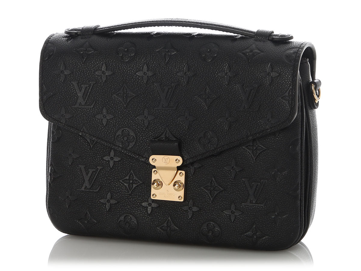 Louis Vuitton Black Monogram Empreinte Pochette Métis