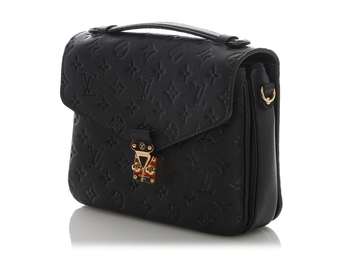 Louis Vuitton Black Monogram Empreinte Pochette Métis