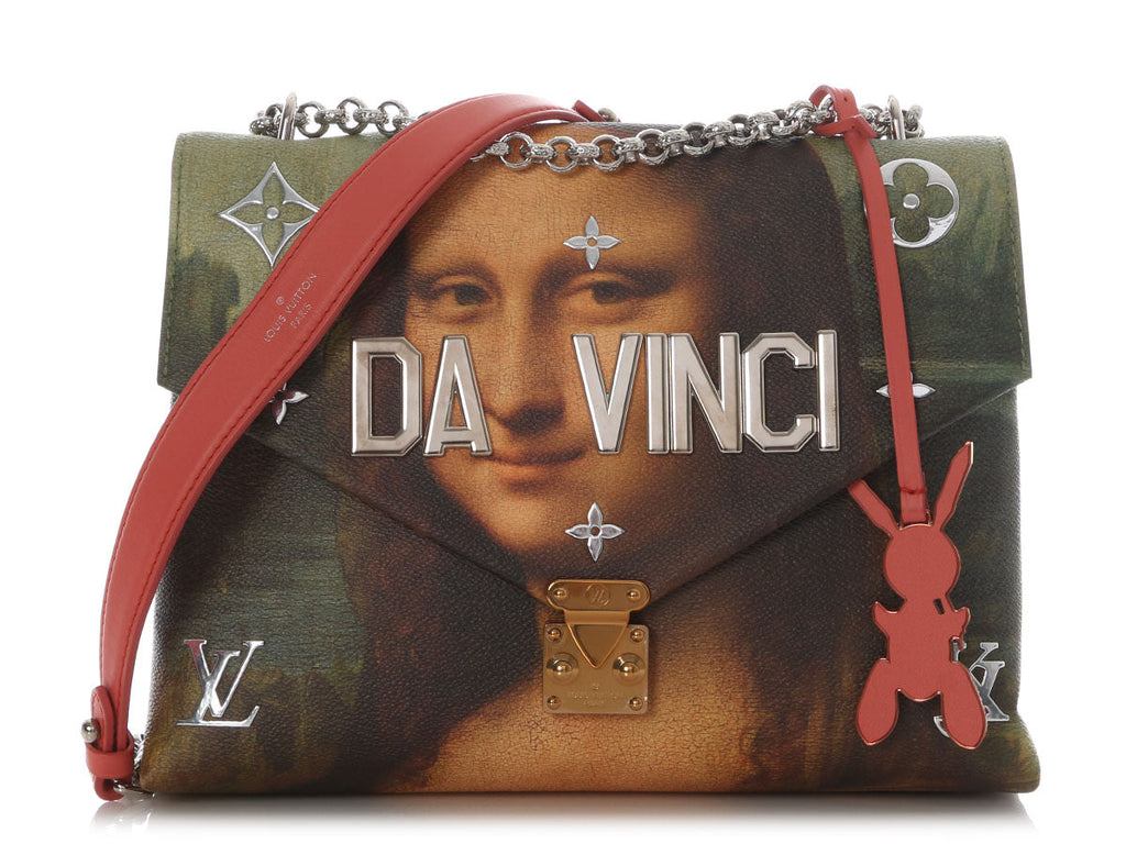 Louis Vuitton Jeff Koons Mona Lisa Chain Bag