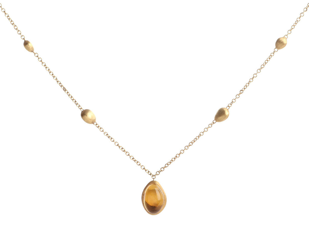 Marco Bicego 18K Yellow Gold Citrine Necklace