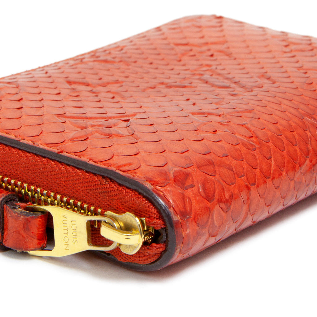 Louis Vuitton Orient Python Zippy Coin Wallet