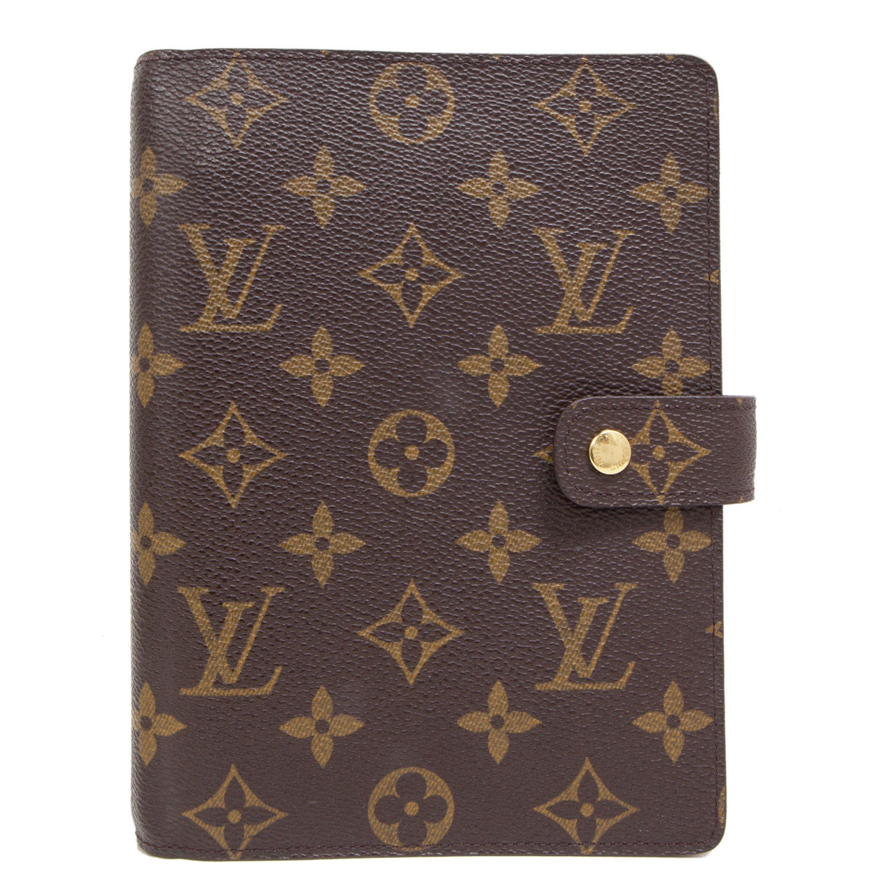 Louis Vuitton Monogram Medium  Ring Agenda Cover