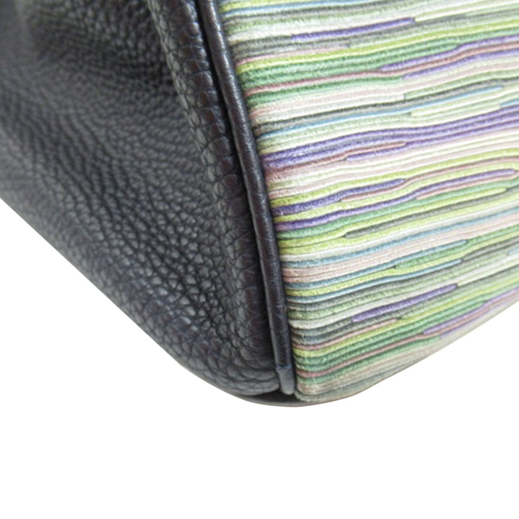 Hermes Togo and Vibrato Birkin 35 Handbag