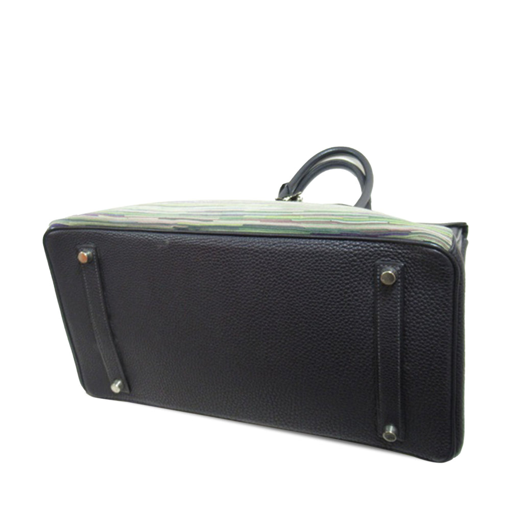 Hermes Togo and Vibrato Birkin 35 Handbag