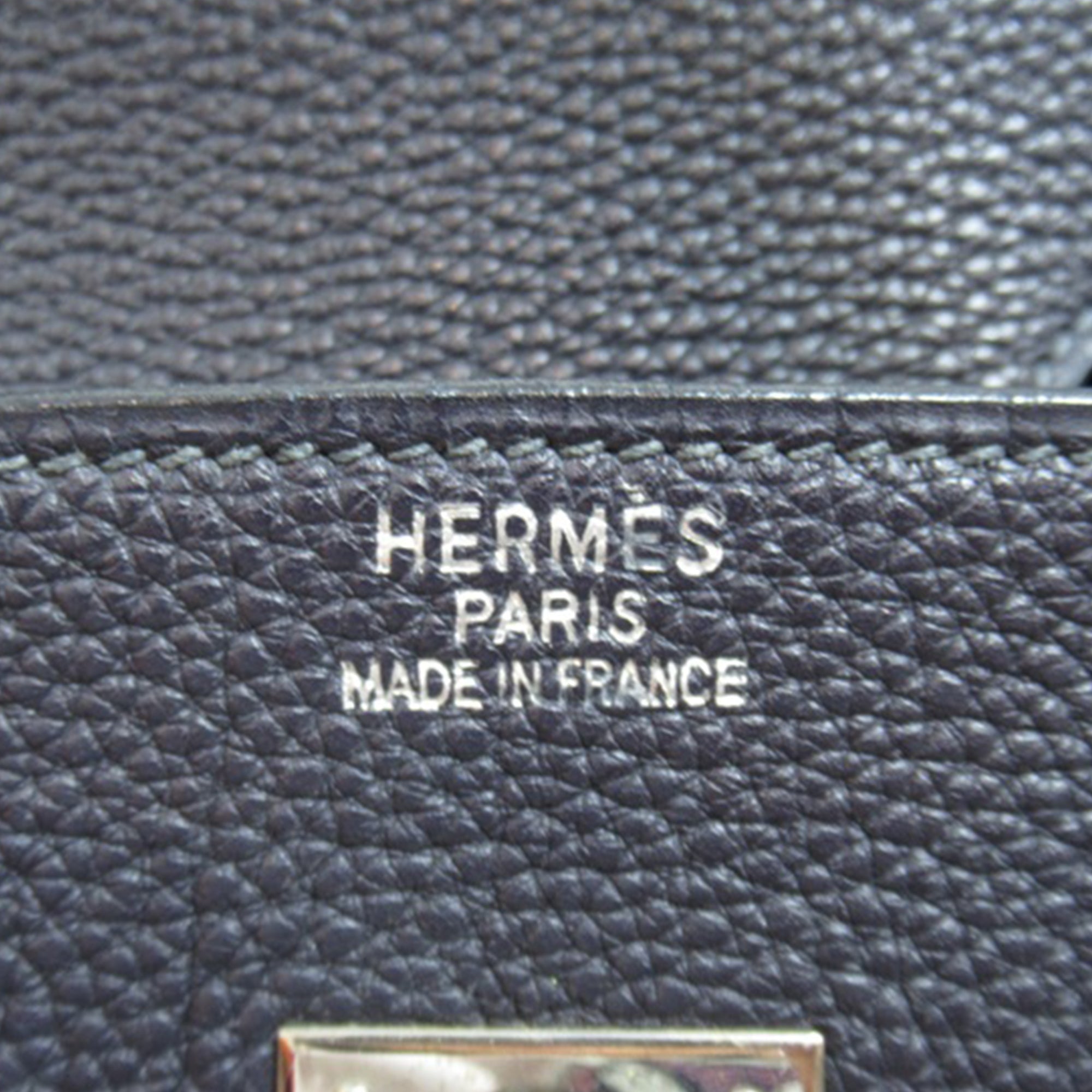 Hermes Togo and Vibrato Birkin 35 Handbag