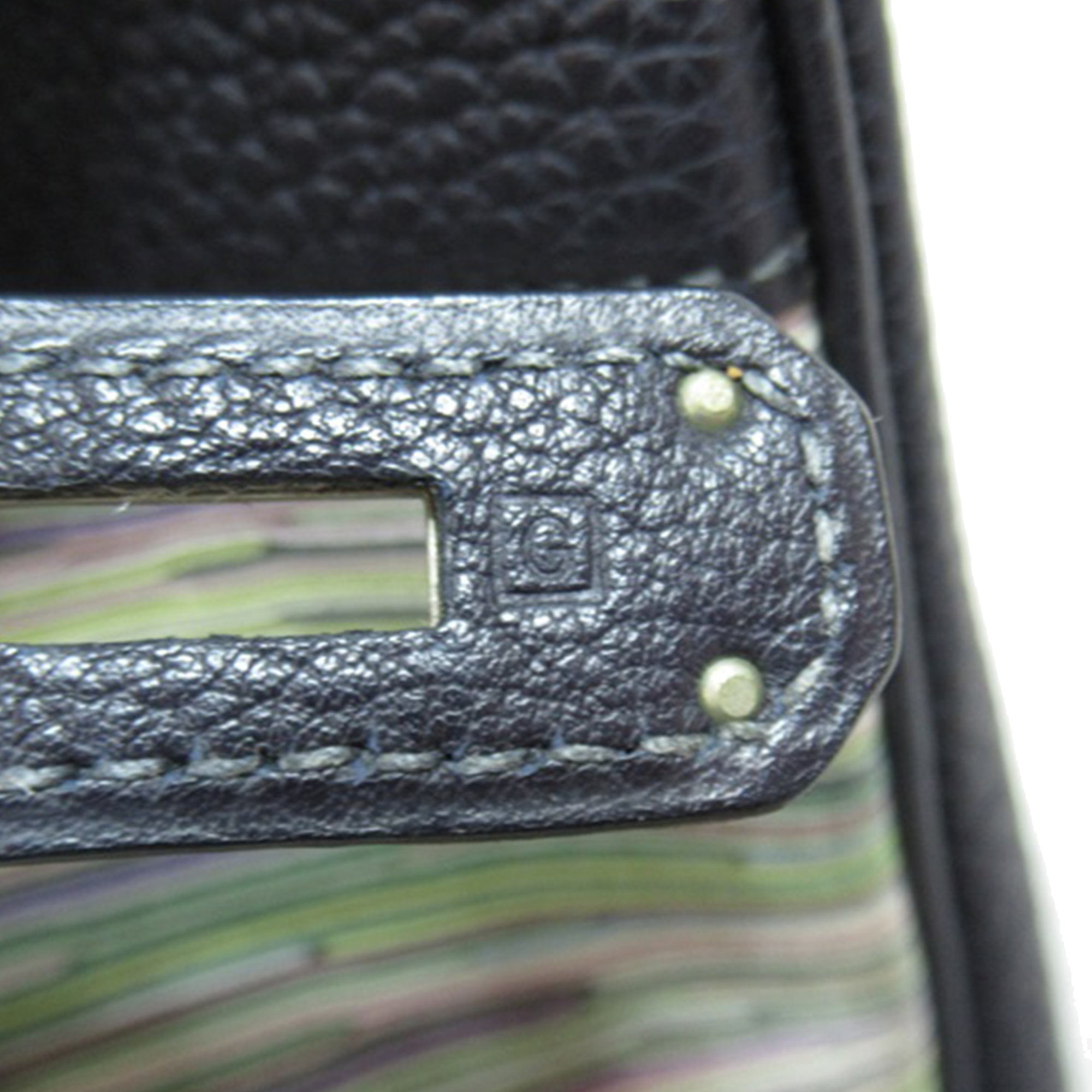 Hermes Togo and Vibrato Birkin 35 Handbag