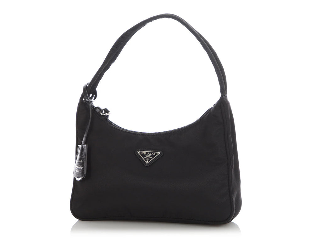 Prada Mini Black Nylon Re-Edition 2000 Bag