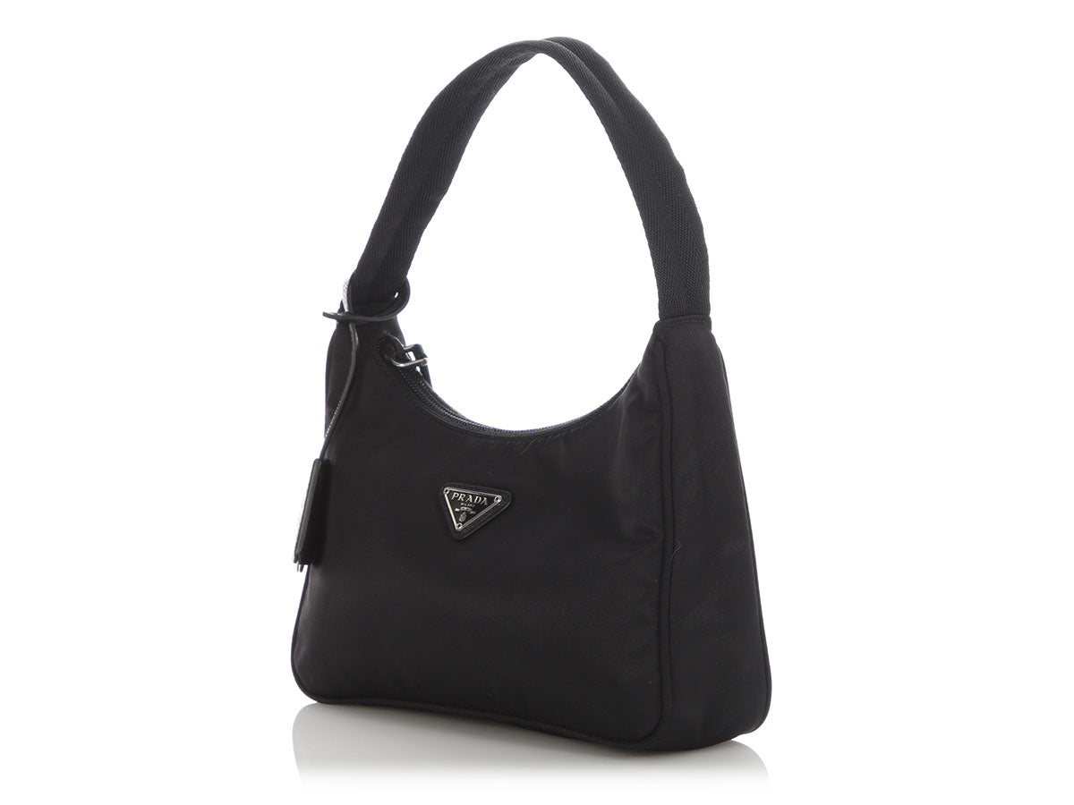 Prada Mini Black Nylon Re-Edition 2000 Bag
