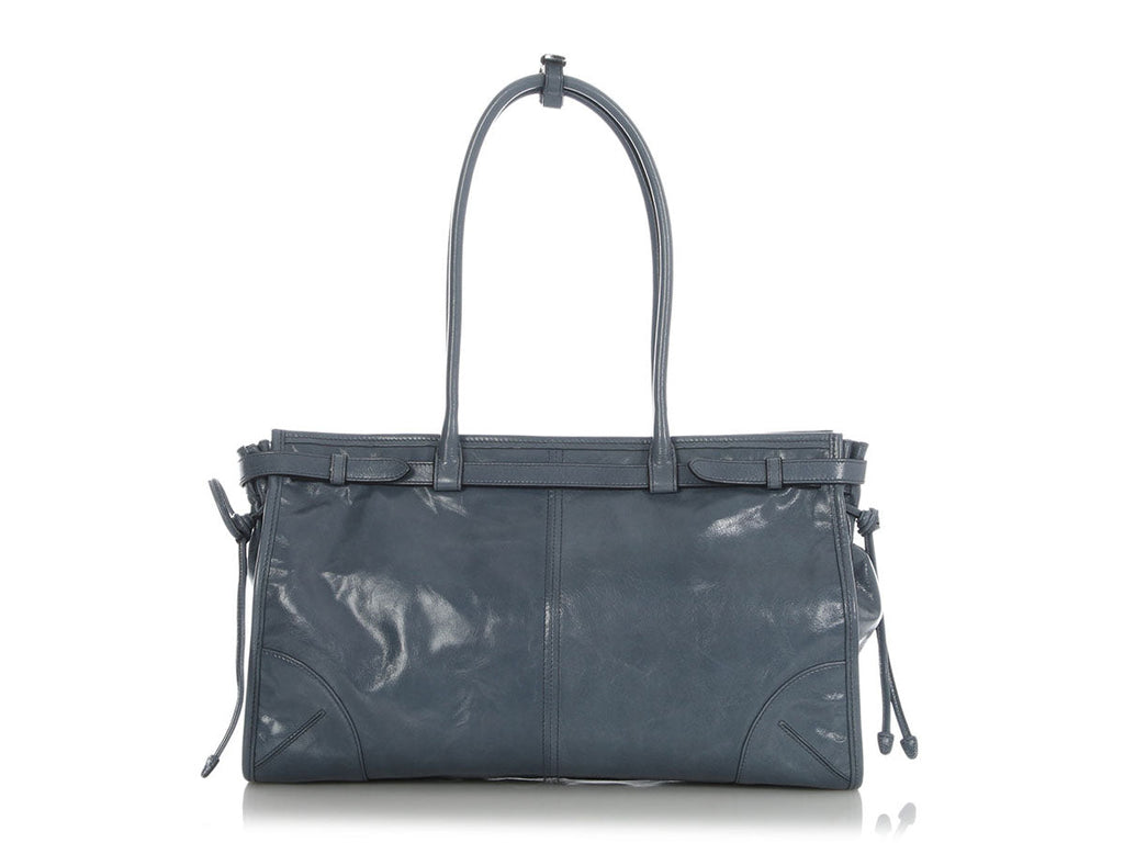 Prada Large Air Force Blue Bonnie Bag