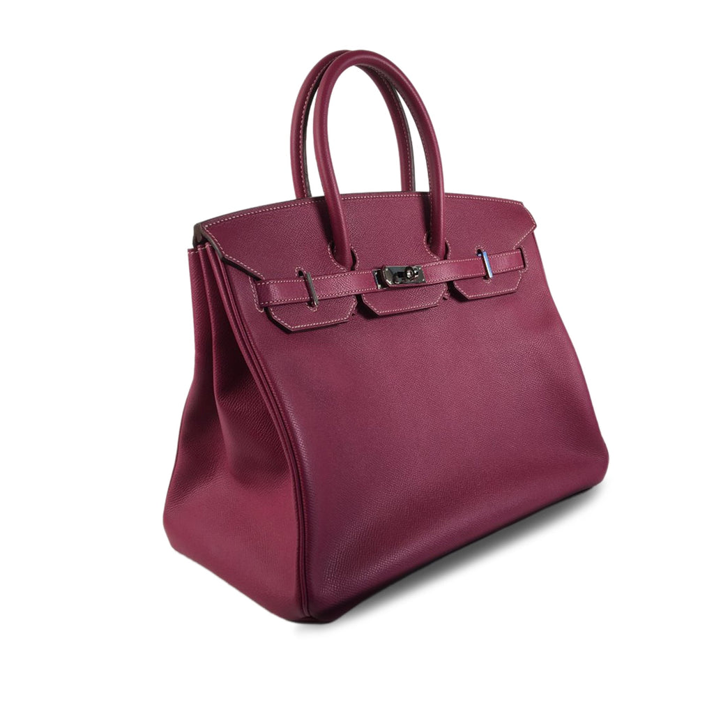 HERMES Epsom Birkin Retourne 35 Handbag