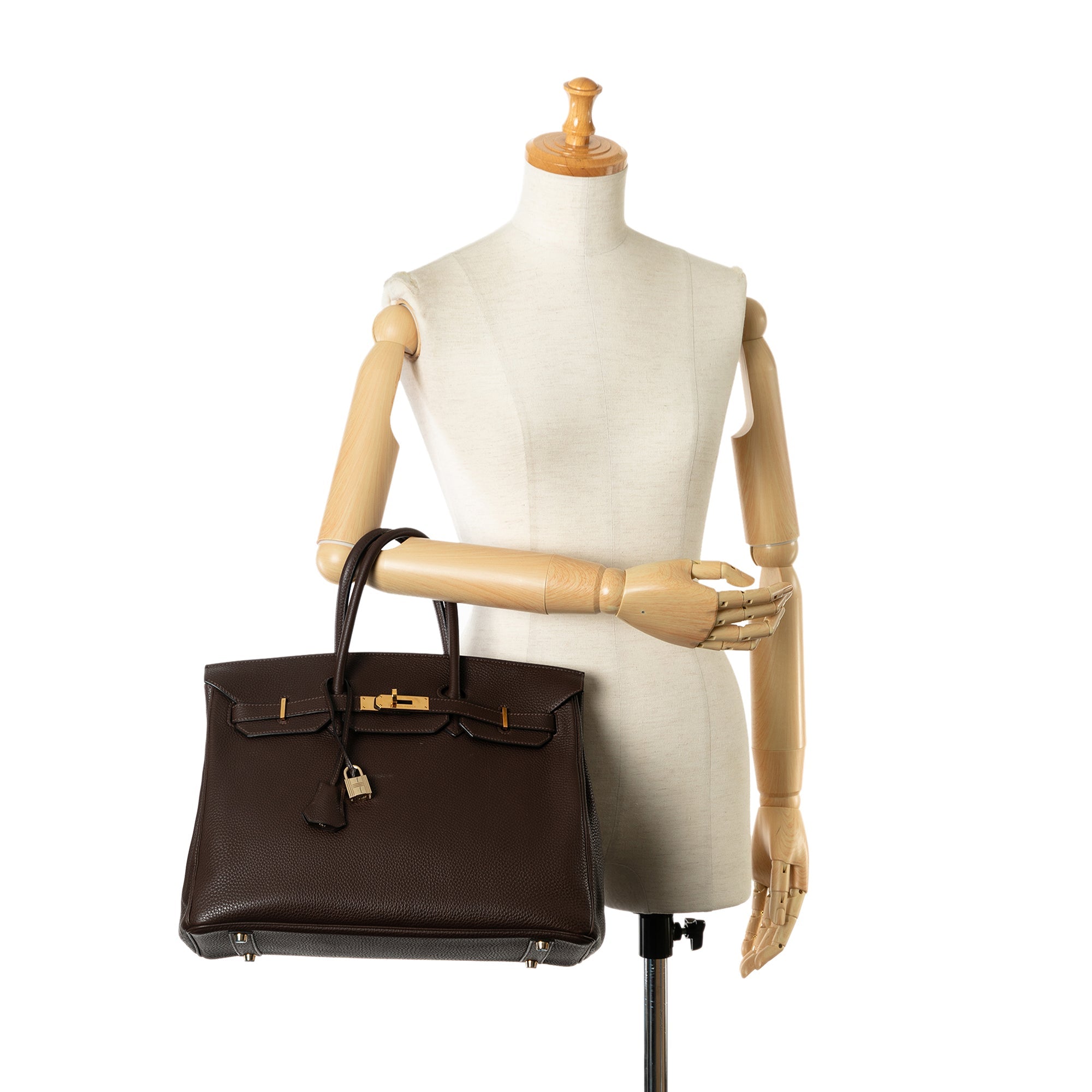 Hermes Togo Birkin Retourne 35 Handbag