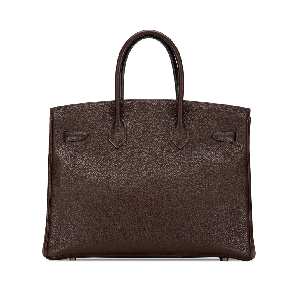 Hermes Togo Birkin Retourne 35 Handbag