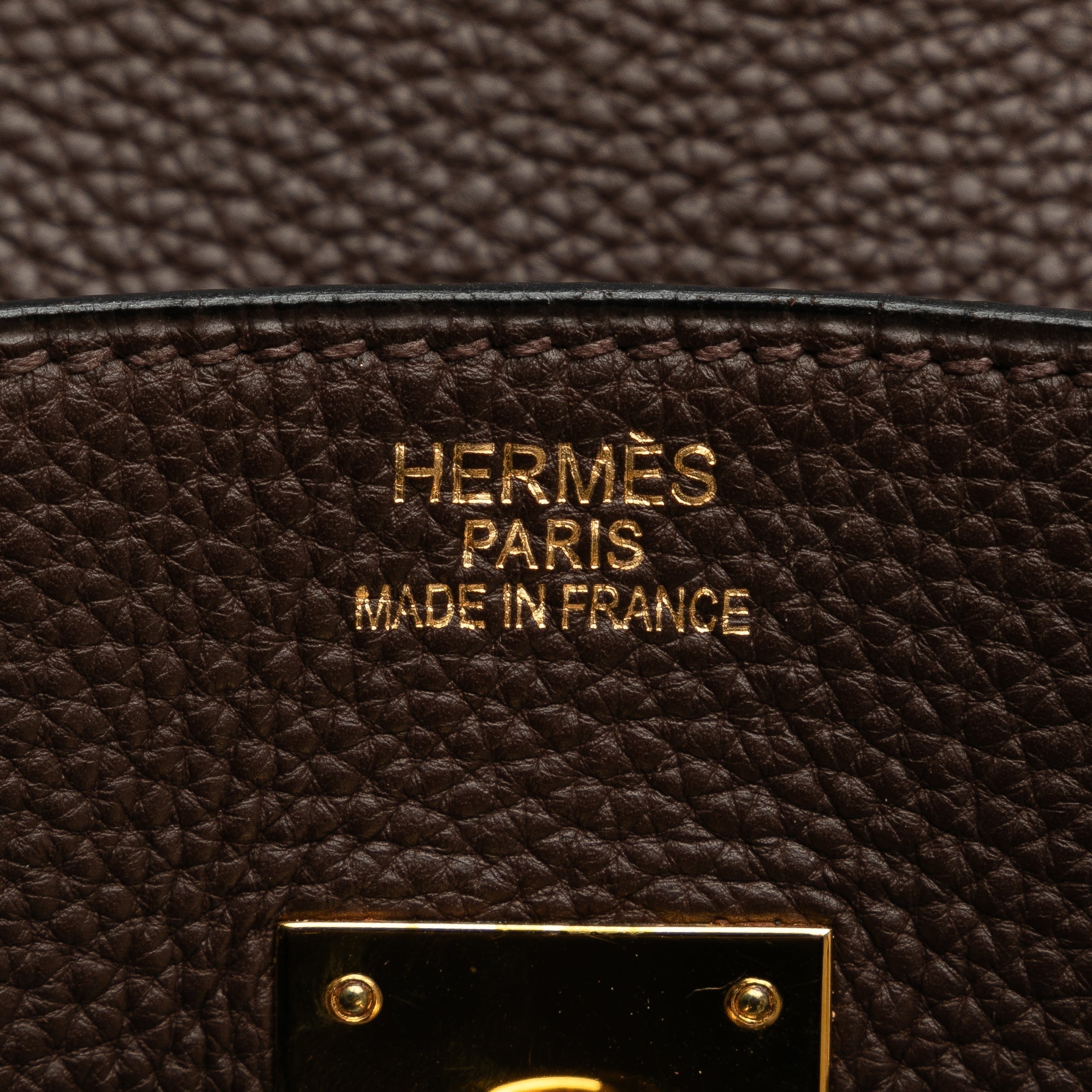 Hermes Togo Birkin Retourne 35 Handbag