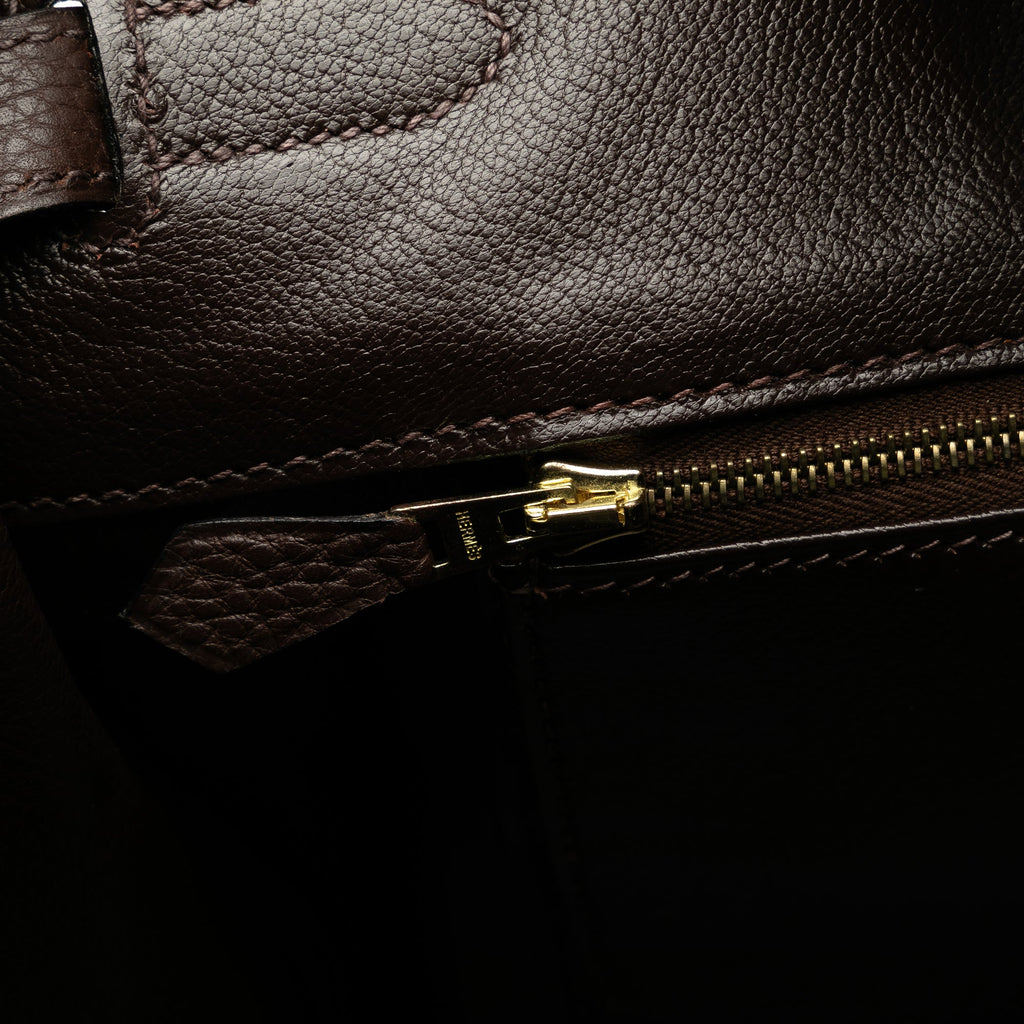 Hermes Togo Birkin Retourne 35 Handbag