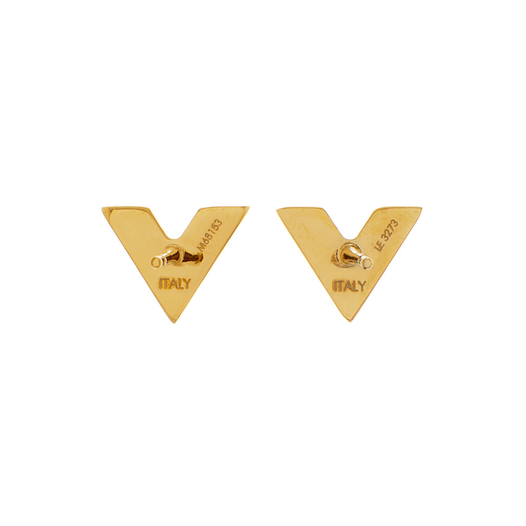 Louis Vuitton Essential V Stud Earrings