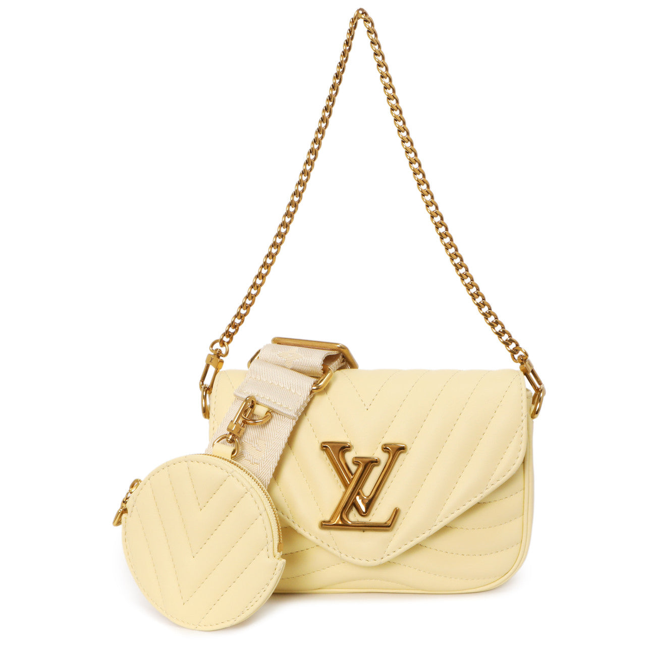 Louis Vuitton Banane Calfskin New Wave Multi Pochette