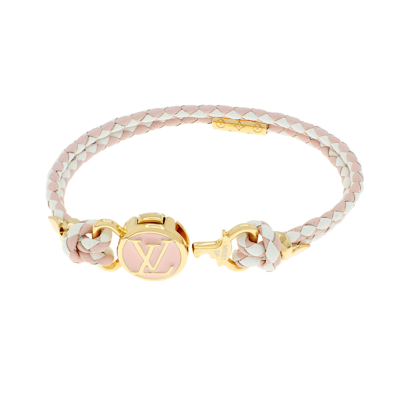 Louis Vuitton Braided Calfskin Clic It Fun and Sun Bracelet