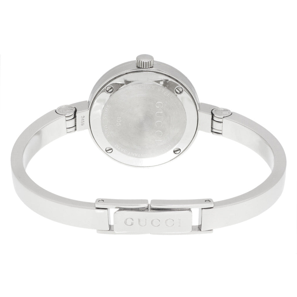 Gucci 105 Stainless Steel Bangle Ladies Watch