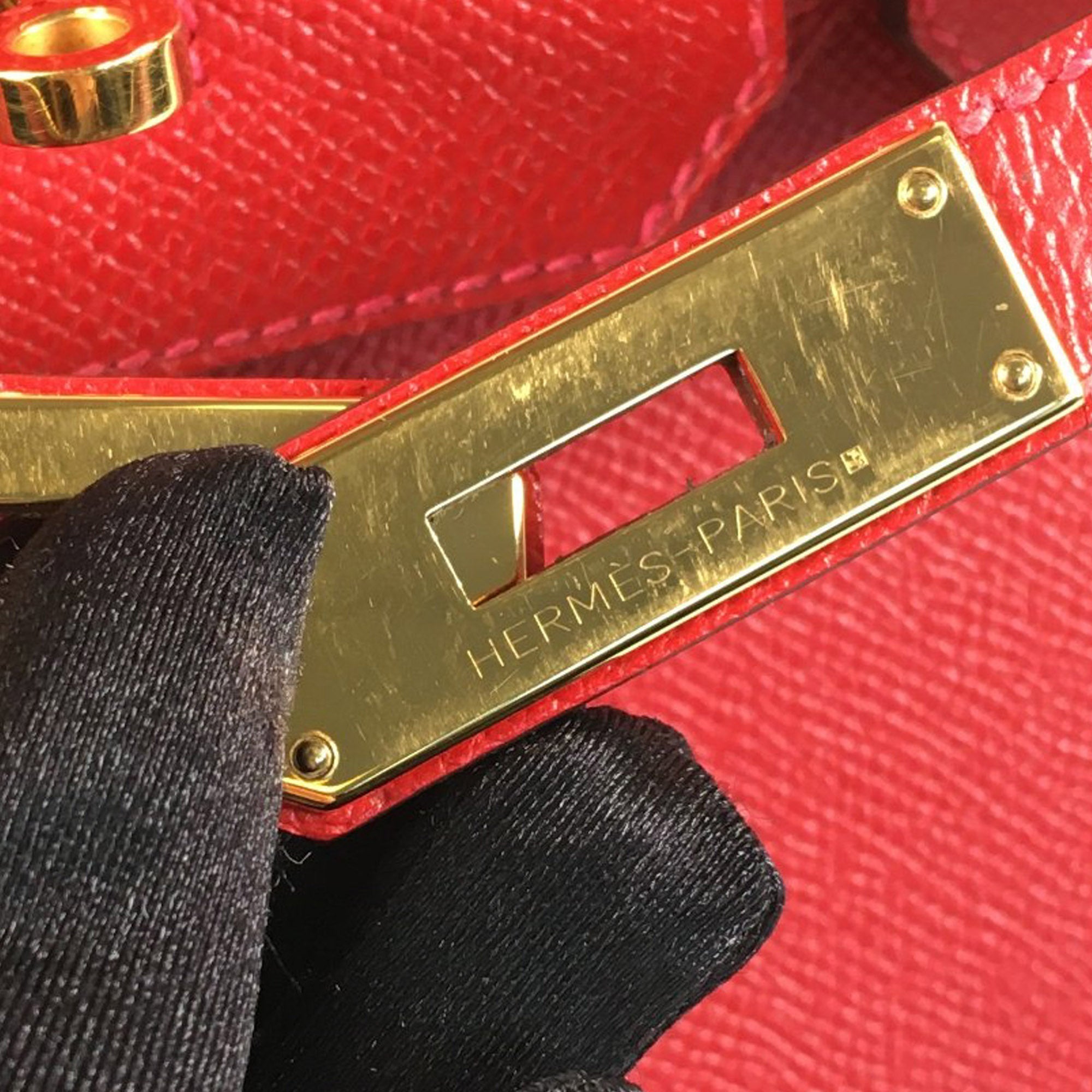 Hermes Epsom Birkin Retourne 30 Handbag