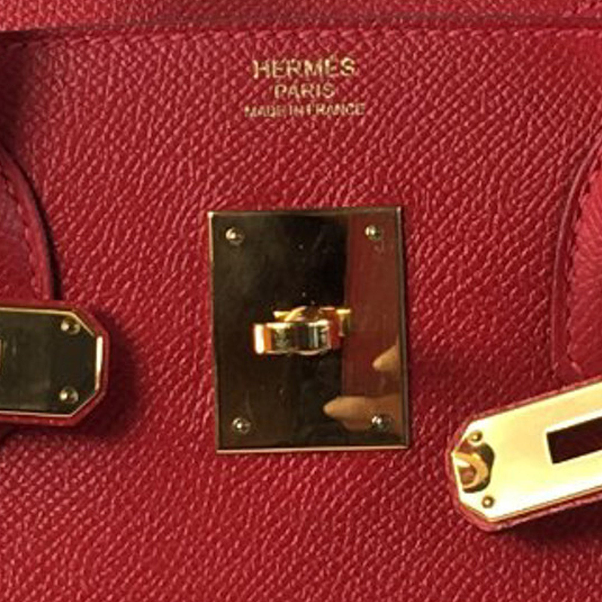 Hermes Epsom Birkin Retourne 30 Handbag