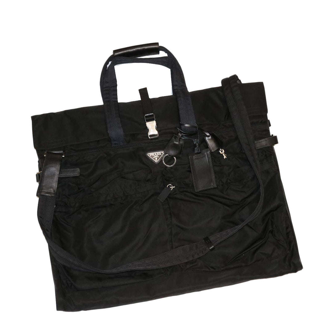PRADA Garment Cover Nylon Black ac1810