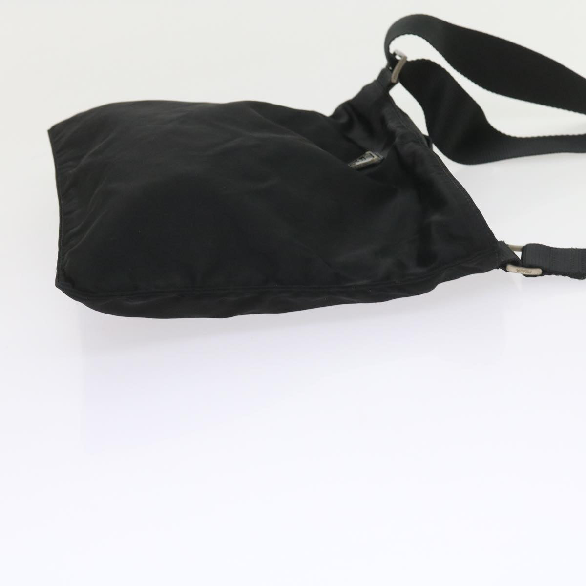 PRADA Shoulder Bag Nylon Black ac2393