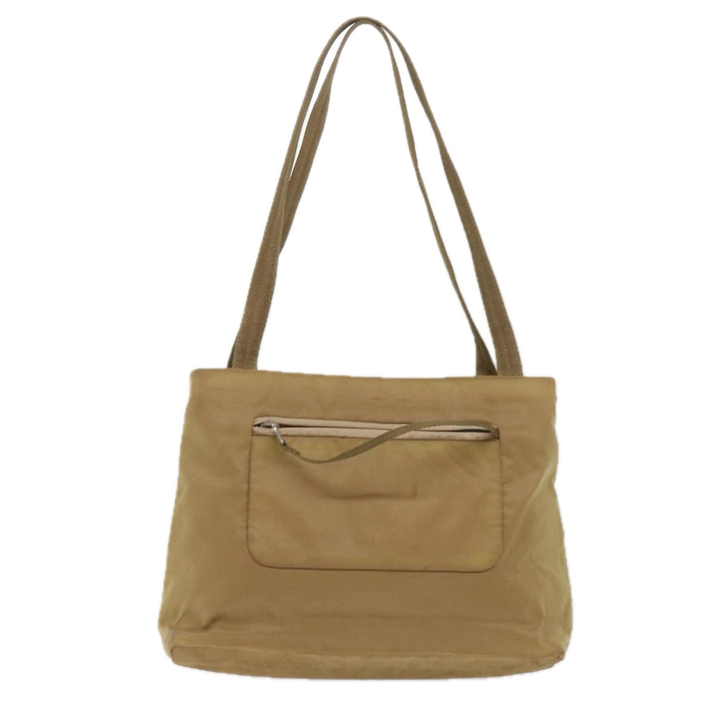 PRADA Shoulder Bag Nylon Beige ac2724