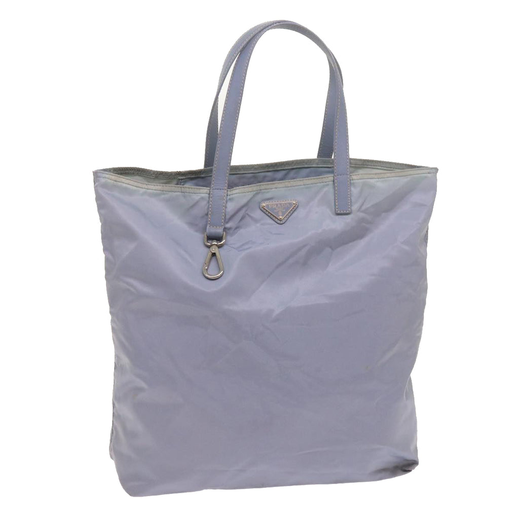 PRADA Tote Bag Nylon Light Blue ac2744