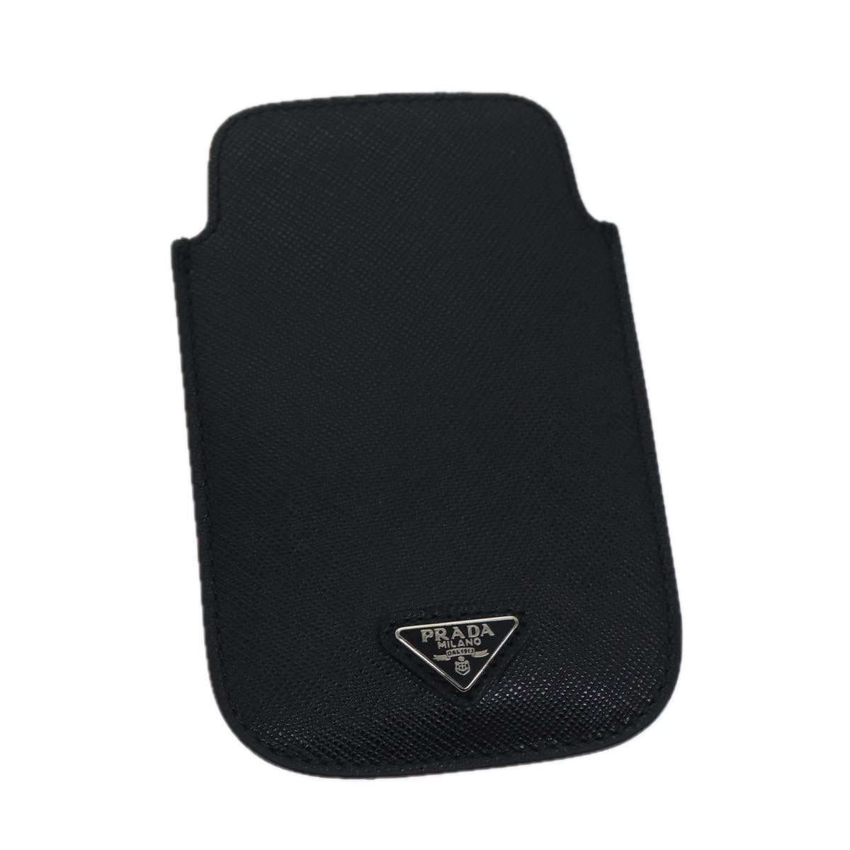 PRADA Safiano leather iPhone Case Black 2ARD62 ac2881