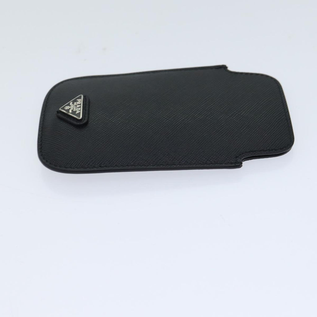 PRADA Safiano leather iPhone Case Black 2ARD62 ac2881