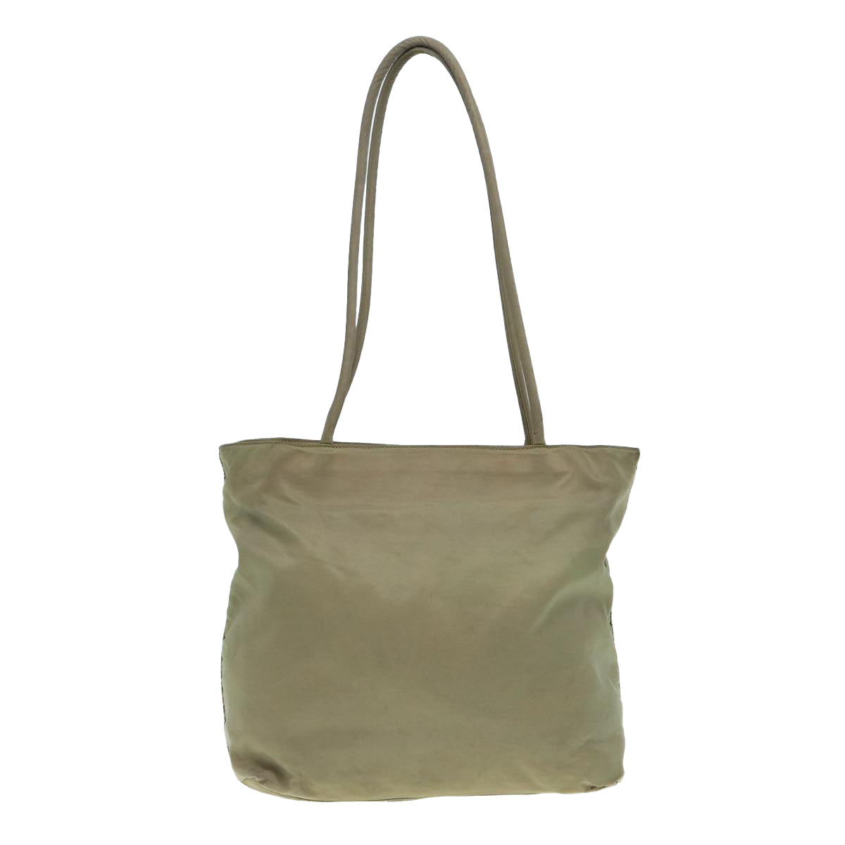 PRADA Tote Bag Nylon Beige ac3213