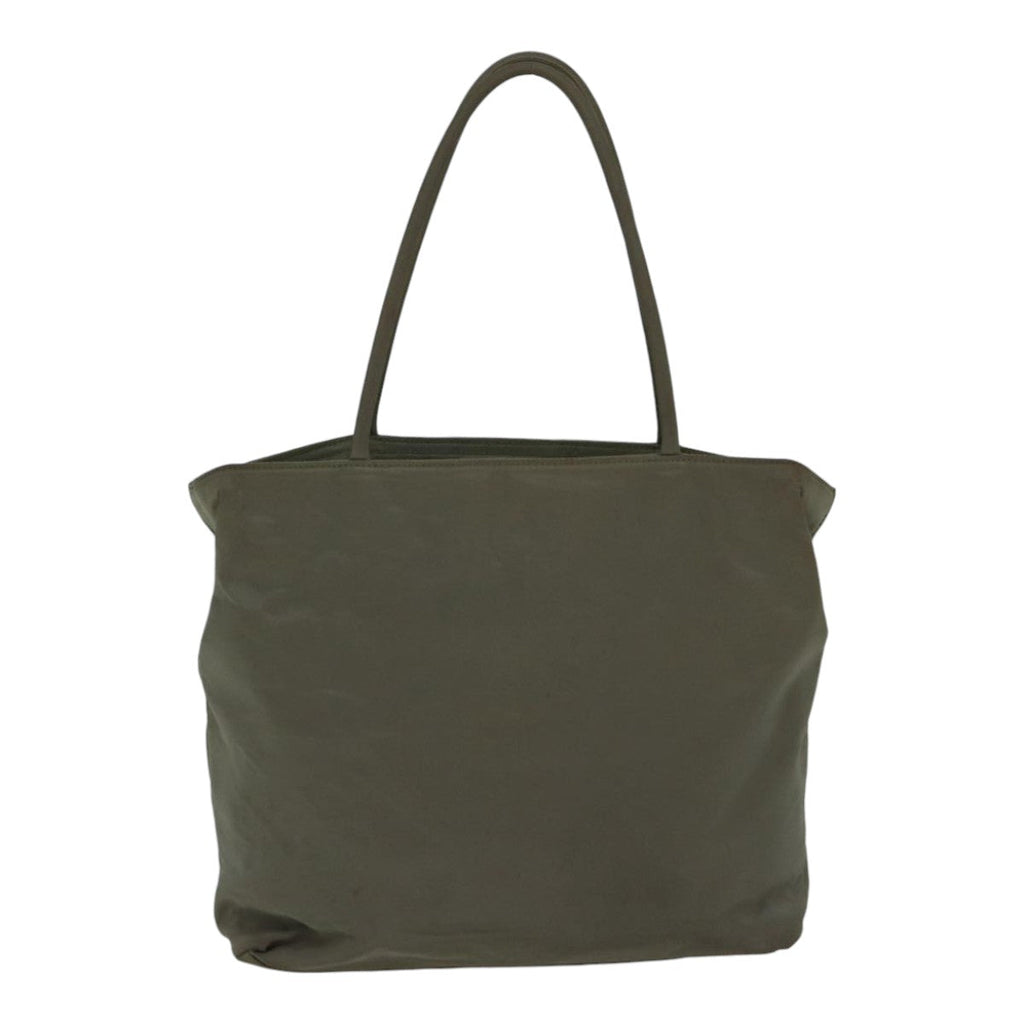 PRADA Tote Bag Nylon Beige ac3252