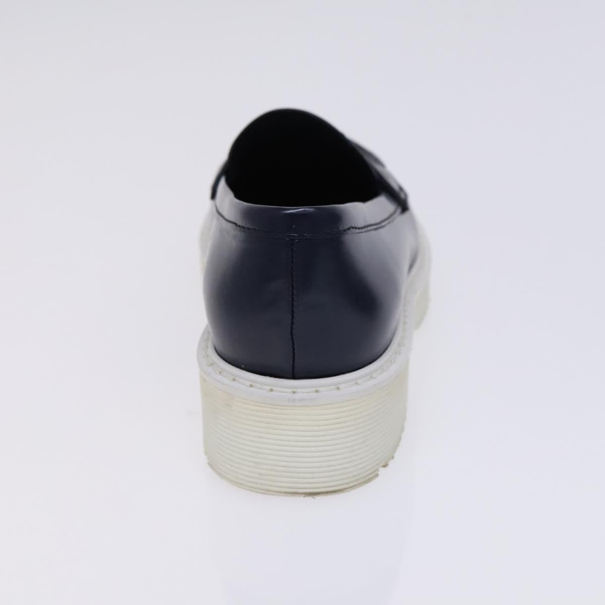 PRADA Sports Loafers shoes Leather Navy ac3709