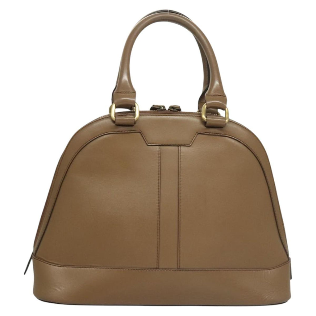 BURBERRY Hand Bag Leather Brown ac3784