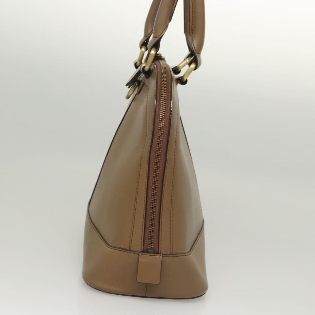 BURBERRY Hand Bag Leather Brown ac3784
