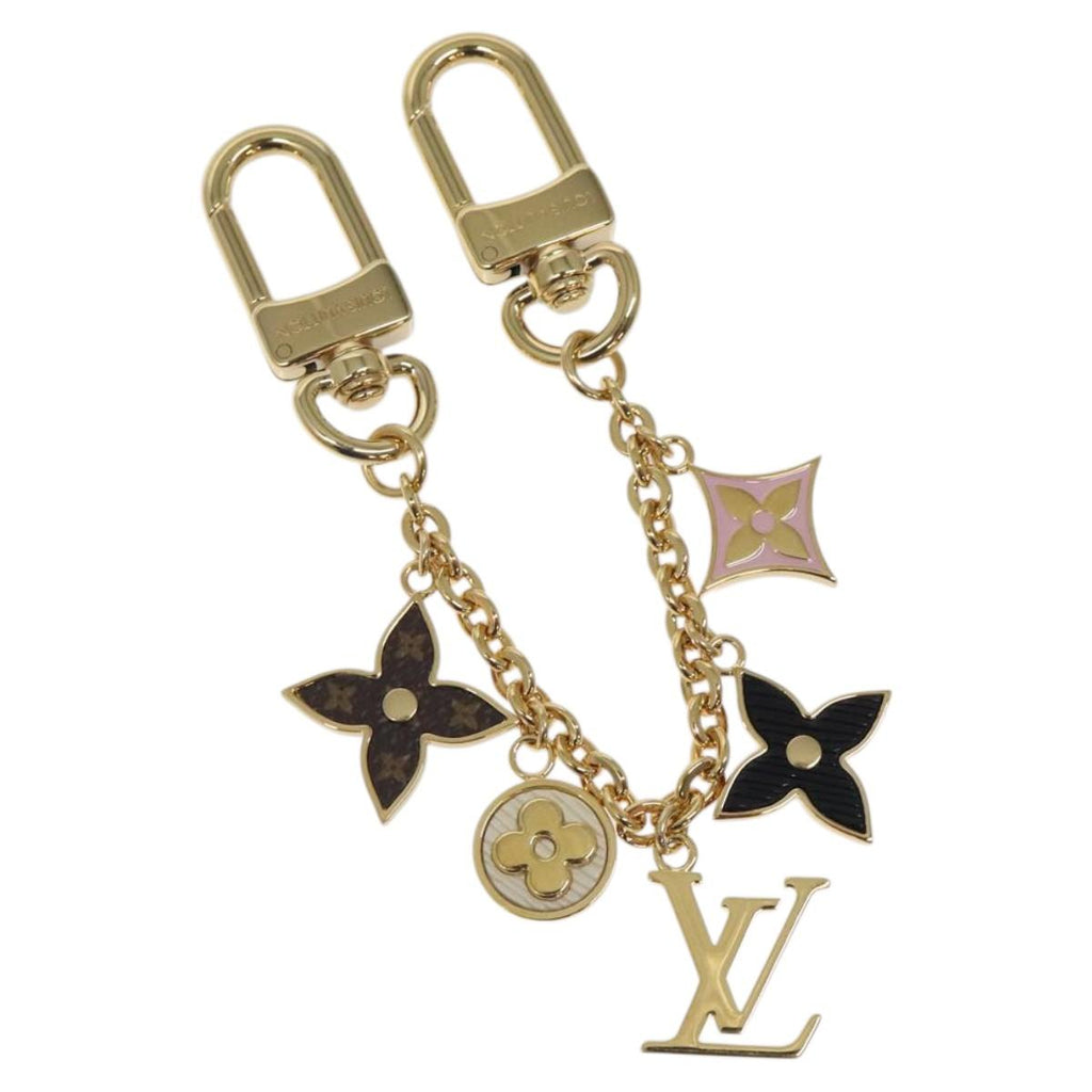 LOUIS VUITTON Spring Street Key Holder metal Gold M01188 LV ac3808