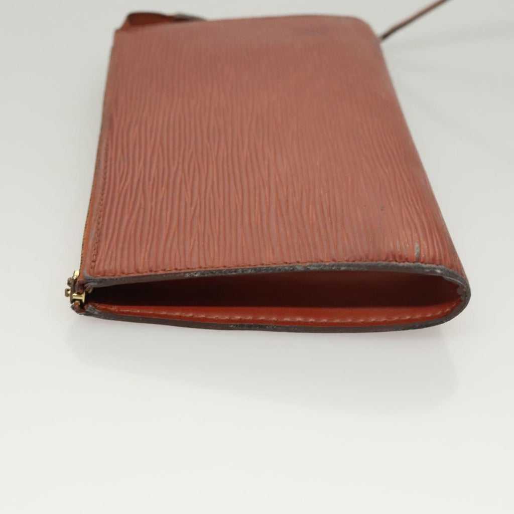 LOUIS VUITTON Epi Pochette Accessoires Pouch Vintage Brown M52953 LV ac3810