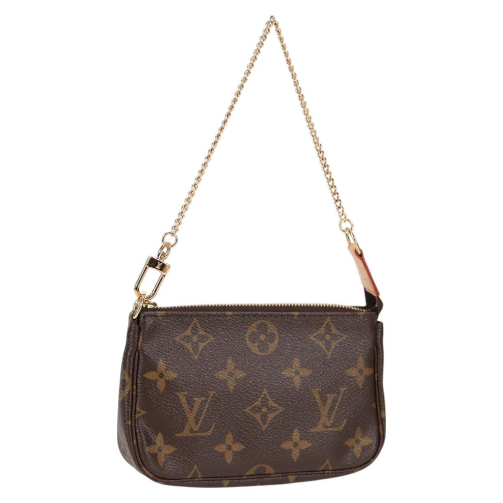 LOUIS VUITTON Monogram Mini Pochette Accessoires Pouch M58009 LV ac3840V