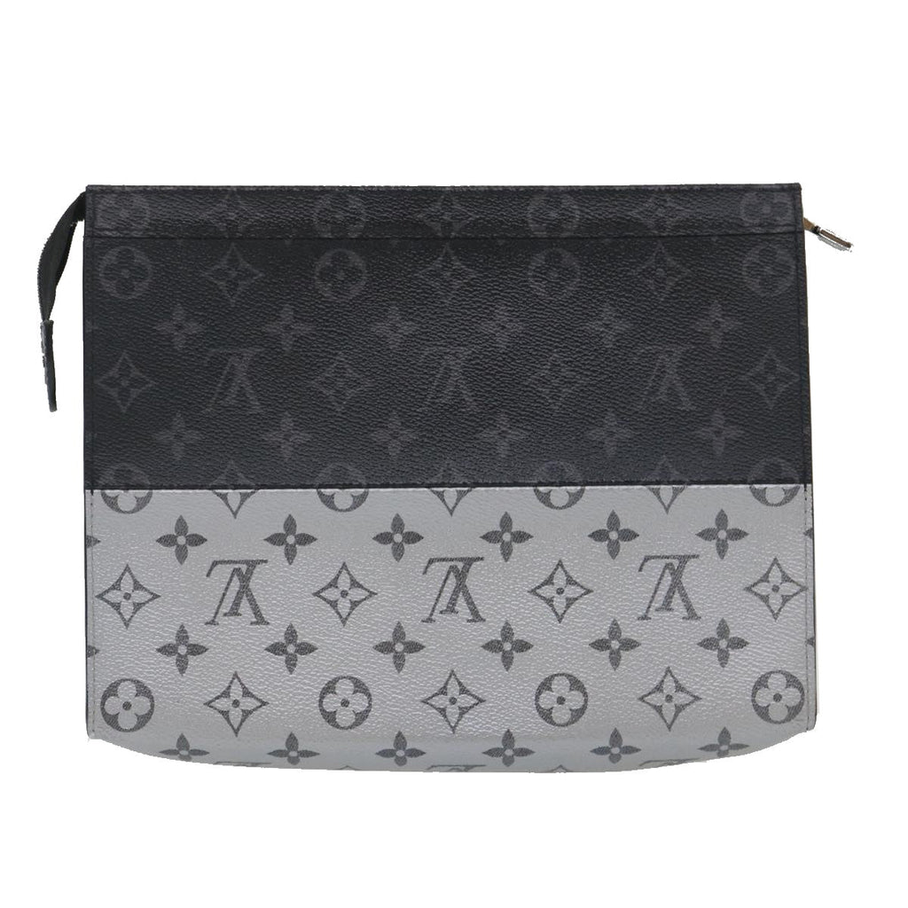LOUIS VUITTON Monogram Split Pochette Voyage MM Clutch Bag M63039 LV ak168A