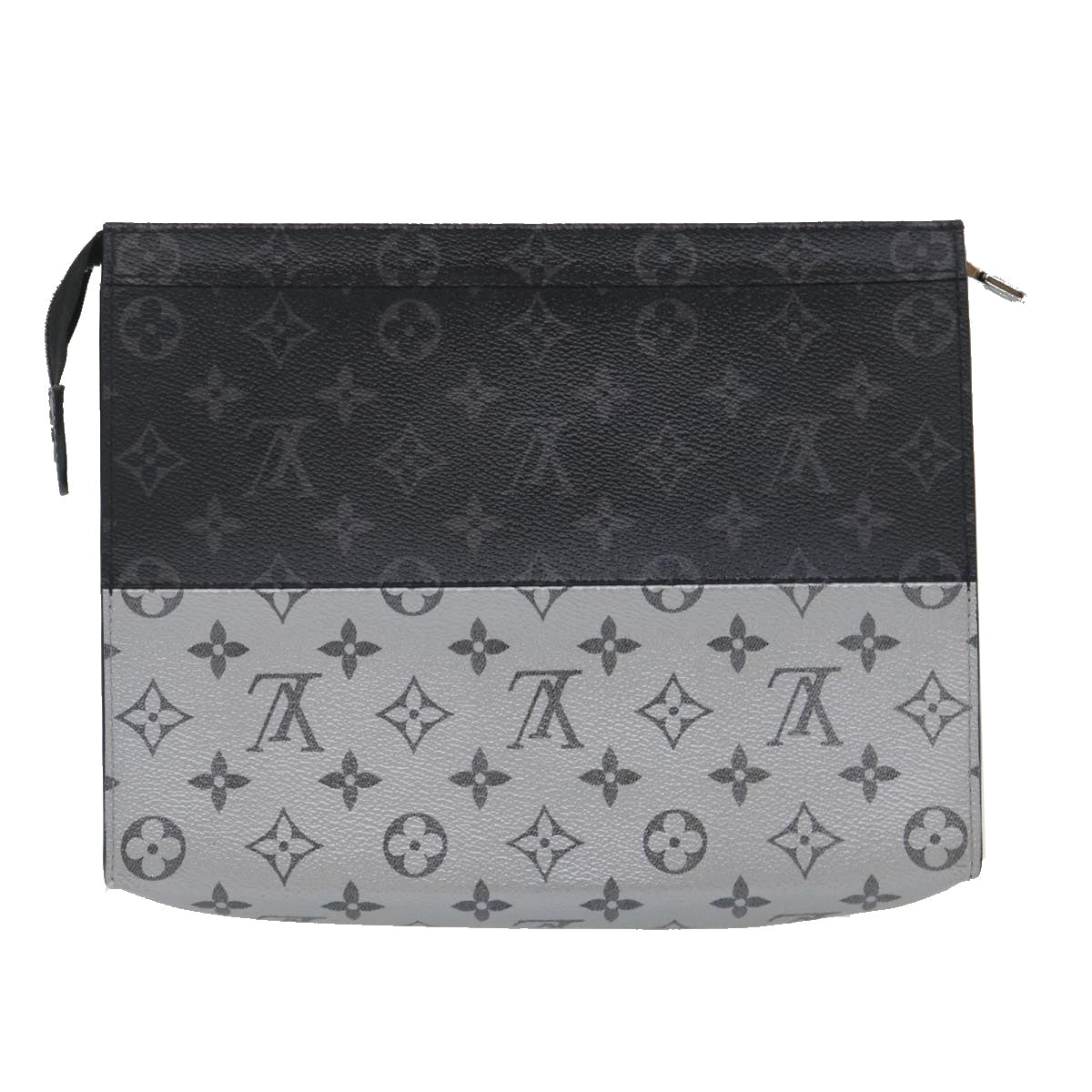 LOUIS VUITTON Monogram Split Pochette Voyage MM Clutch Bag M63039 LV ak168A
