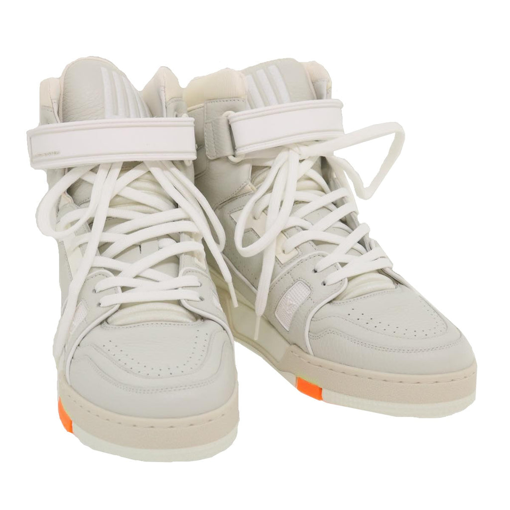 LOUIS VUITTON Trainer sneakers Leather High cut White 1A5A0D LV ak173A