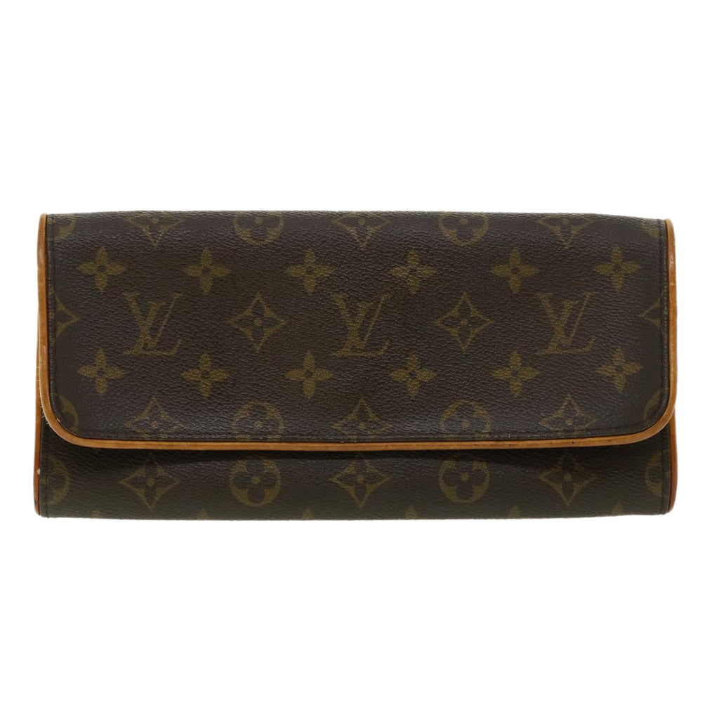 LOUIS VUITTON Monogram Pochette Twin GM Shoulder Bag M51852 LV am3387