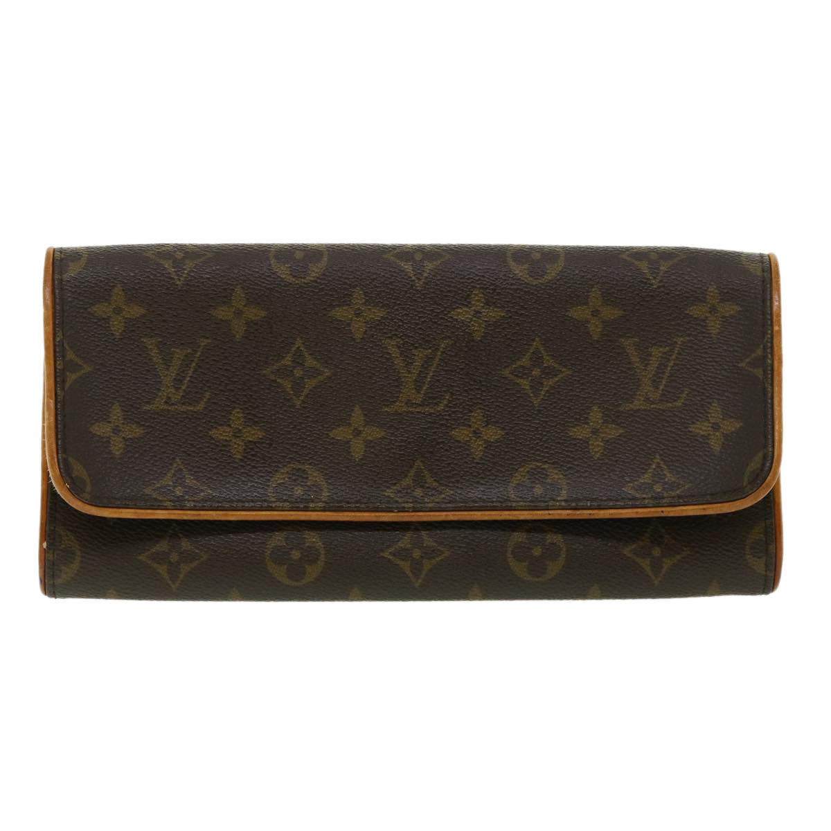 LOUIS VUITTON Monogram Pochette Twin GM Shoulder Bag M51852 LV am3387