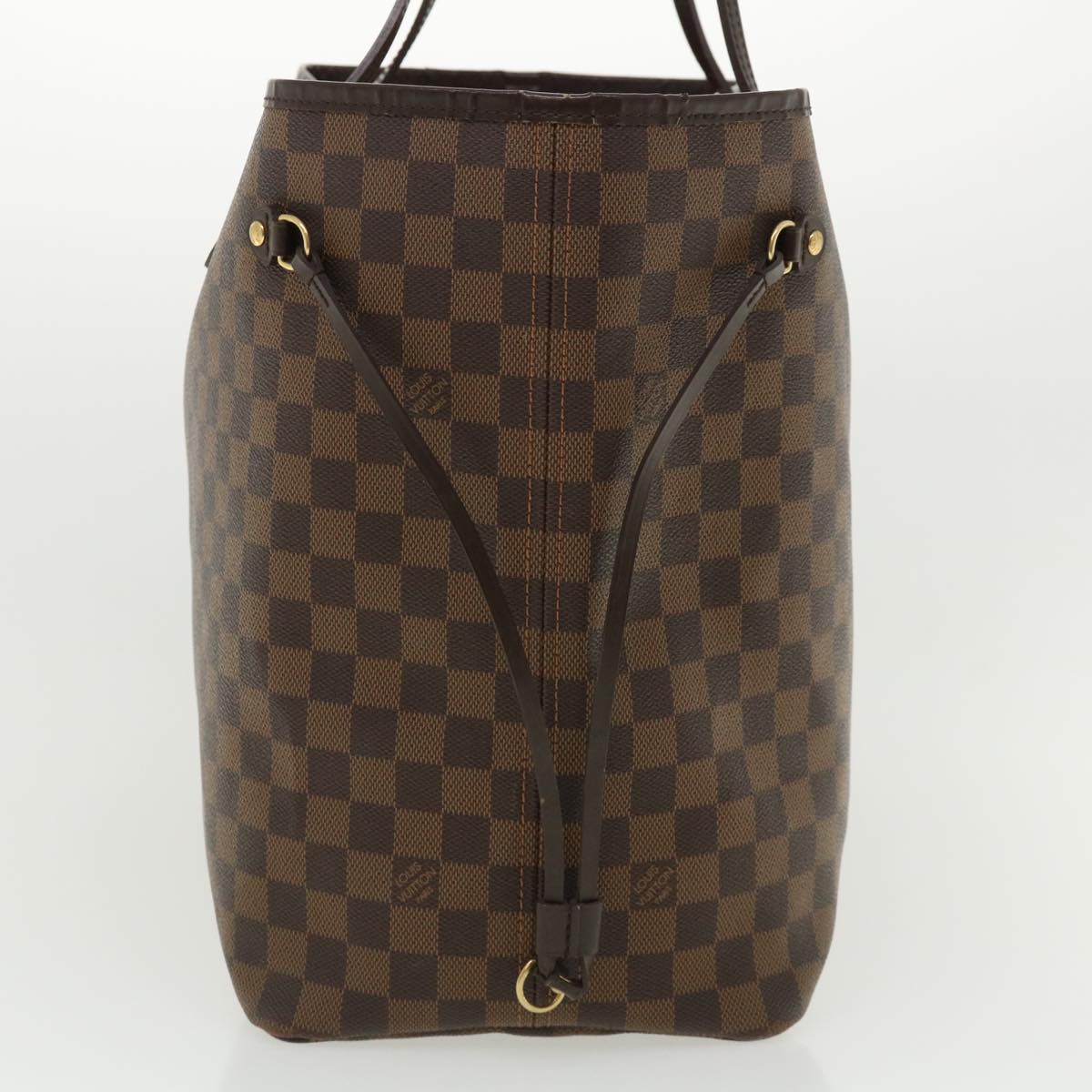 LOUIS VUITTON Damier Ebene Neverfull GM Tote Bag N51106 LV am3481