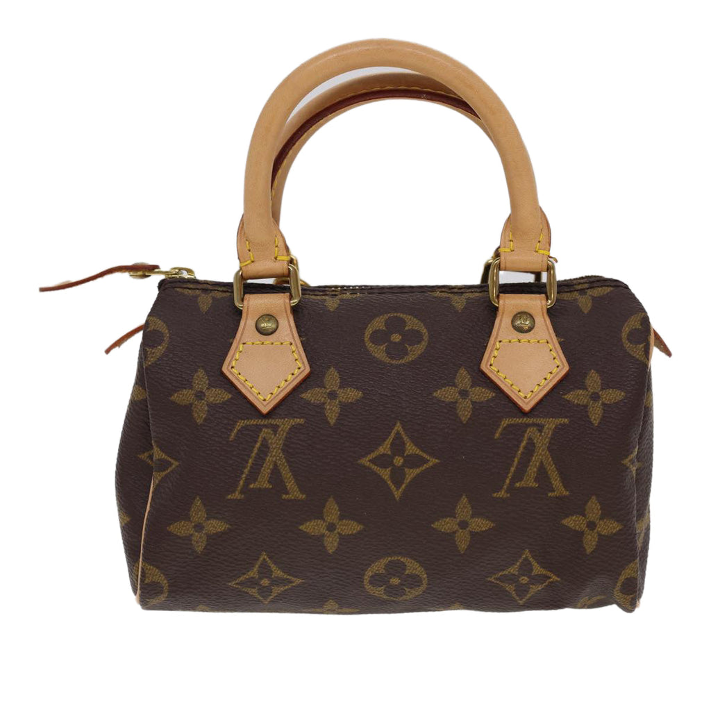 LOUIS VUITTON Monogram Mini Speedy Hand Bag M41534 LV am4166V