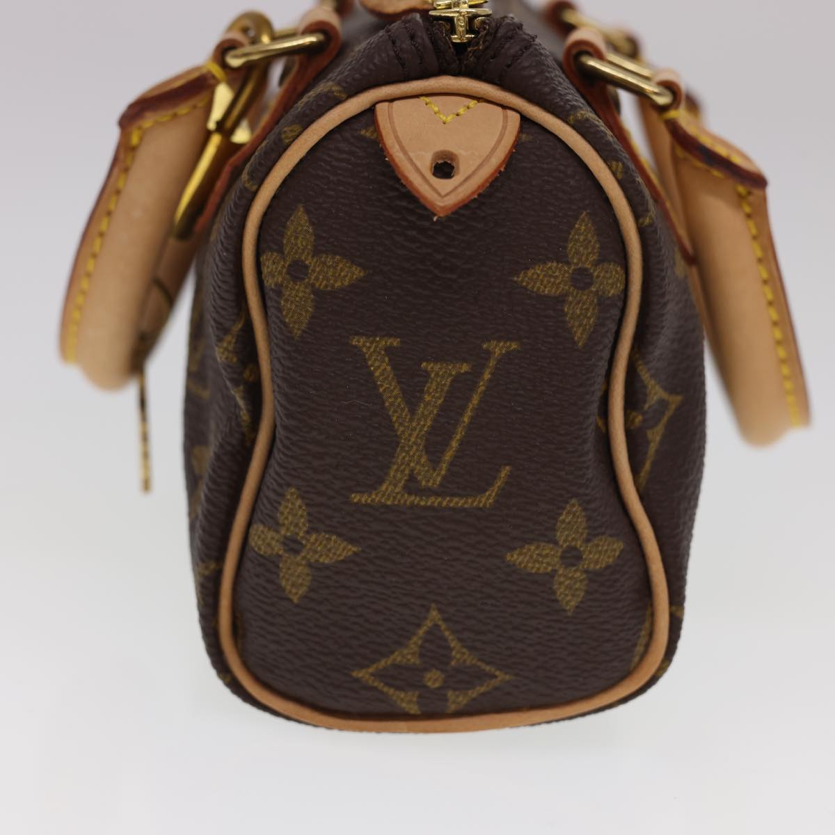 LOUIS VUITTON Monogram Mini Speedy Hand Bag M41534 LV am4166V