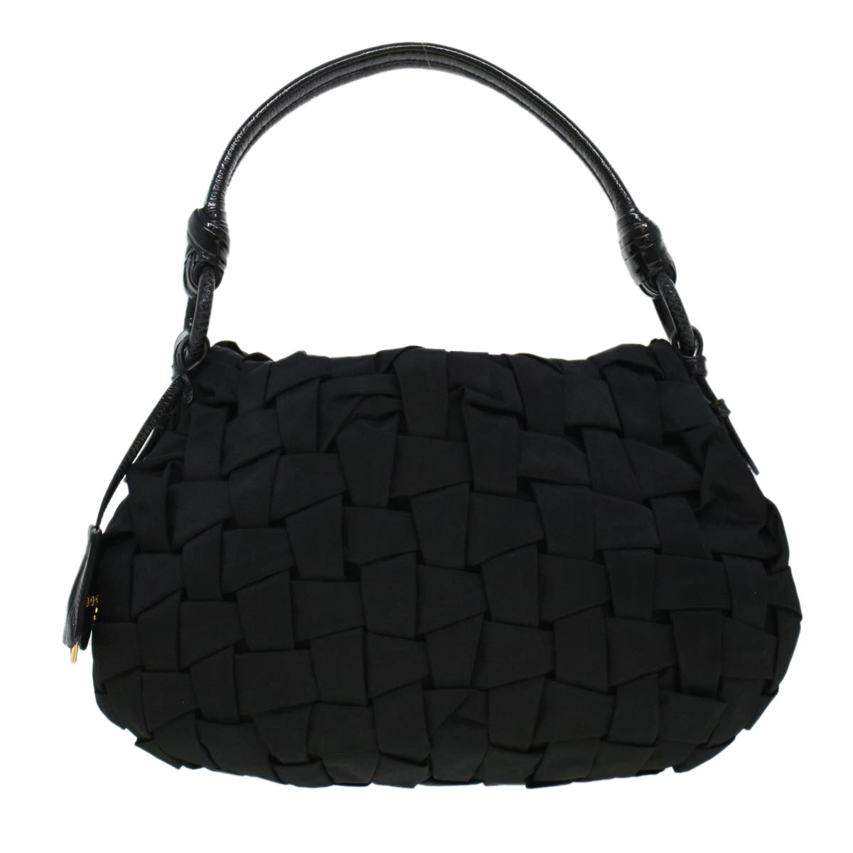 PRADA Shoulder Bag Nylon Black am4524