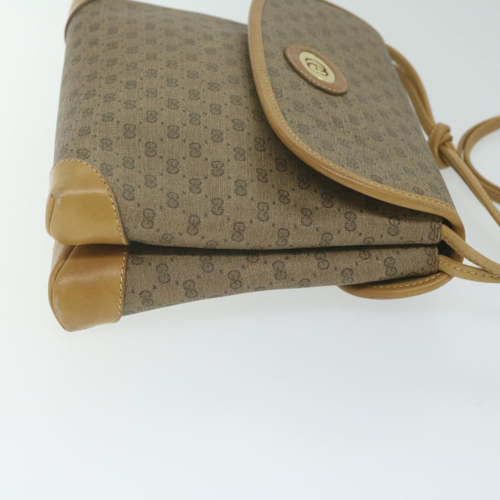 GUCCI Micro GG Supreme Shoulder Bag PVC Leather Beige 49 007 5548 am5527